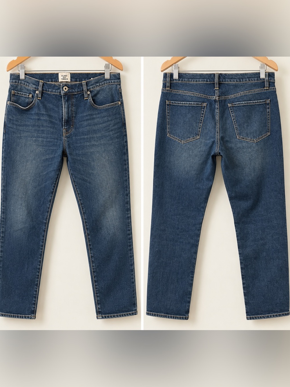 Slim Straight Men's Jeans in Classic Blue